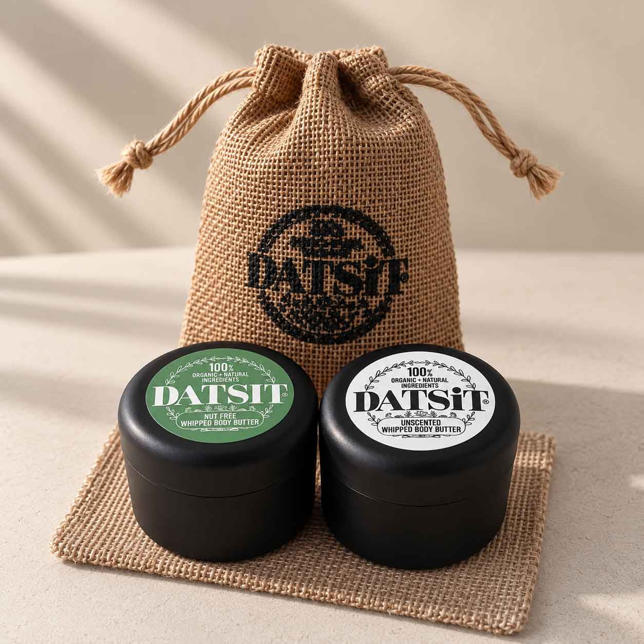 Sensitive Pair Pack of Whipped Body Butters (2 x 50ml or 2 x 150ml)